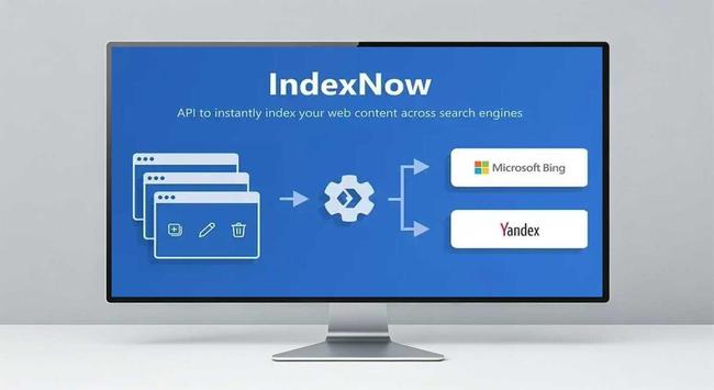 A computer screen displaying information about IndexNow and its indexing operation