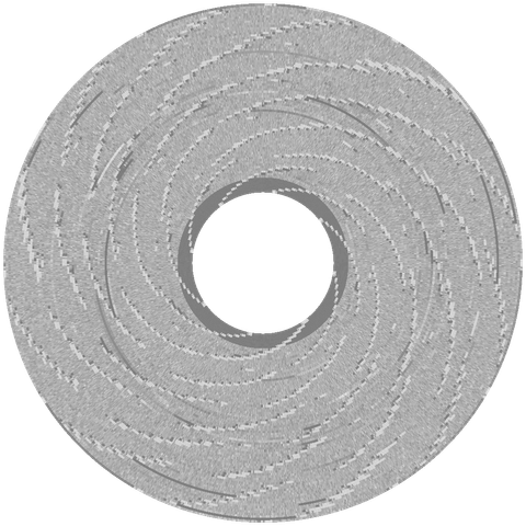 flux visualization of "Draw Plus" disk