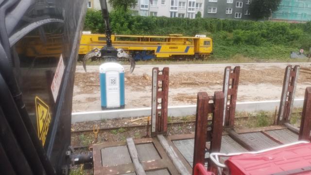 Dixiklo im Güterbahnhof