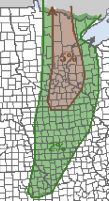SPC Tornado Outlook