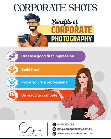 Benefits of Corporate Photography in Melbourne 