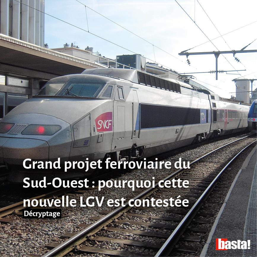 Photo d'un TGV en gare pour illustrer le décryptage sur le grand projet ferroviaire contesté du Sud-Ouest