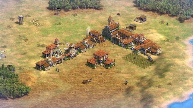 This is a village I've built during a single player match back in late June 2024 before I got my new PC, but I forgot to post it, so here it is, almost 3 months later, and on my new PC.