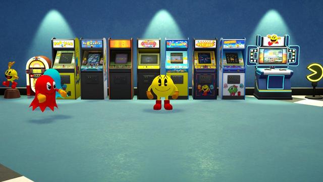 This is part of my arcade in PAC-MAN MUSEUM+ on PC