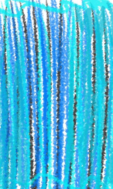 Underwater with black seaweed