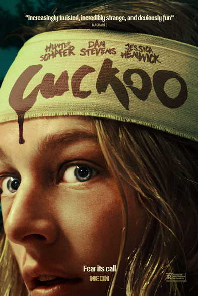 Locandina del film britannico "Cuckoo" del 2024