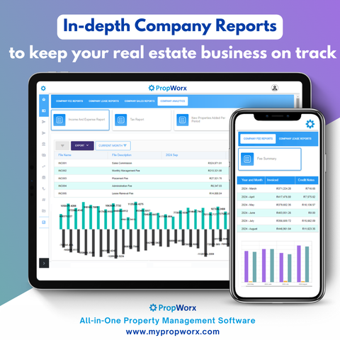 property business reports for estate agents