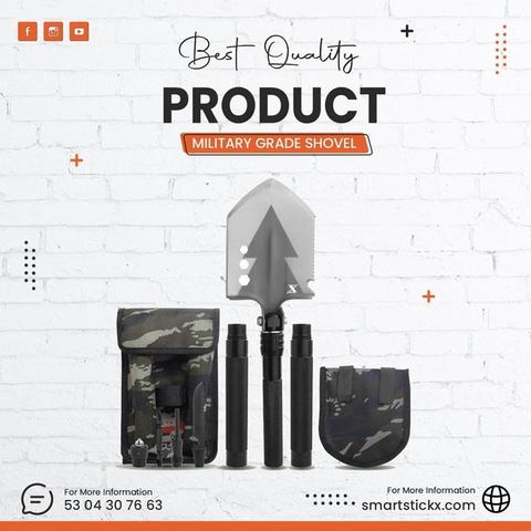 Camping hiking shovel