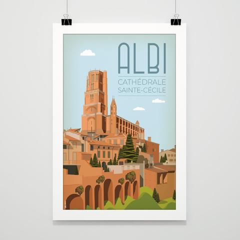POSTER | ALBI | MADE IN FRANCE
https://designbymathieu.com/produit/albi-cathedrale-sainte-cecile/ 

#Albi #CathédraleSainteCécile #PosterDesign #Affiche #MadeInFrance #PatrimoineMondial #UNESCO #DécouvrirLaFrance #InterieurDesign #Cadeau
