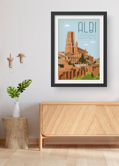 POSTER | ALBI | MADE IN FRANCE
https://designbymathieu.com/produit/albi-cathedrale-sainte-cecile/ 

#Albi #CathédraleSainteCécile #PosterDesign #Affiche #MadeInFrance #PatrimoineMondial #UNESCO #DécouvrirLaFrance #InterieurDesign #Cadeau