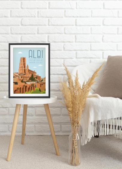 POSTER | ALBI | MADE IN FRANCE
https://designbymathieu.com/produit/albi-cathedrale-sainte-cecile/ 

#Albi #CathédraleSainteCécile #PosterDesign #Affiche #MadeInFrance #PatrimoineMondial #UNESCO #DécouvrirLaFrance #InterieurDesign #Cadeau