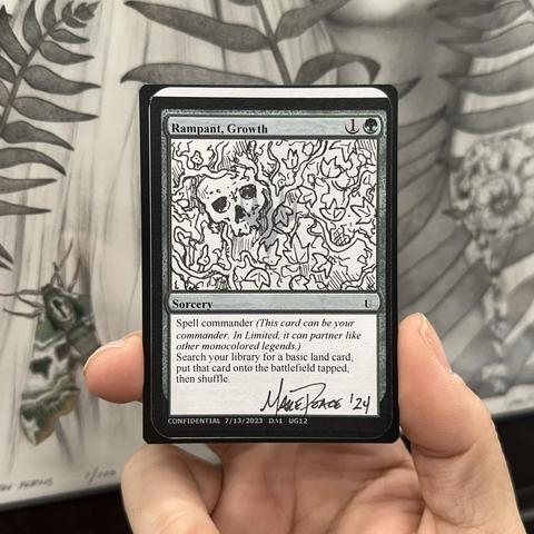 A commission I sketched for a Magic the Gathering Playtest card