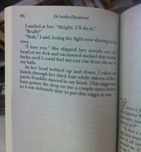 an excerpt of a book written in aave
