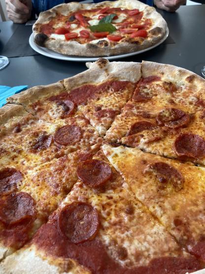 Due Pizze alla diavola