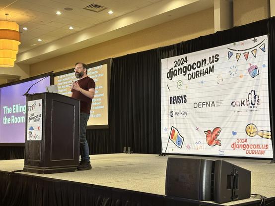 Frank Wiles on staging presenting at DjangoCon US.