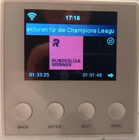 Küchenradio mit Rasenfunk Titelbild