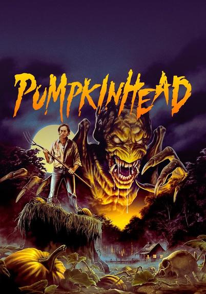 Film poster for the 1988 classic Stan Winston horror PUMPKINHEAD