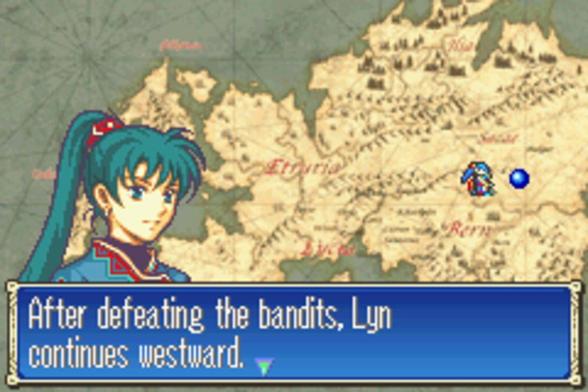 Fire Emblem: The Blazing Blade Screenshot