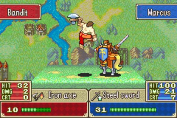 Fire Emblem: The Blazing Blade Screenshot