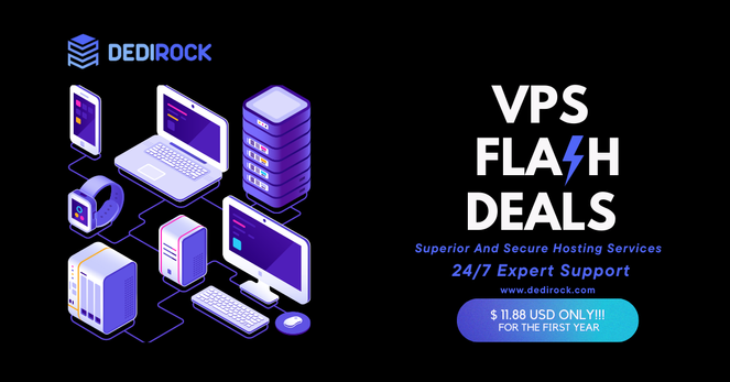Dedirock Offers $11.88 USD VPS for the FIRST YEAR GRAB IT NOW!!!
