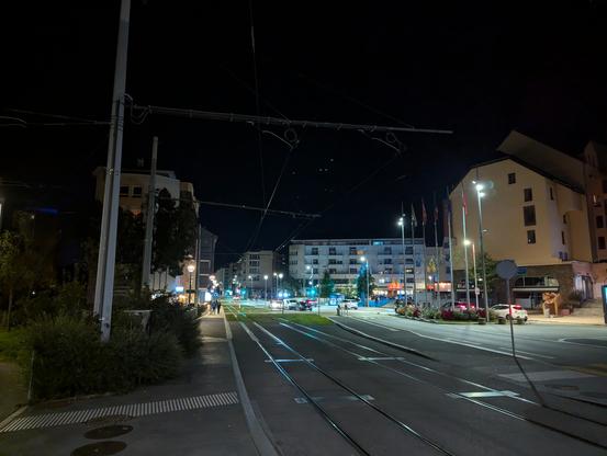 Ambilly (F) pris depuis la frontière