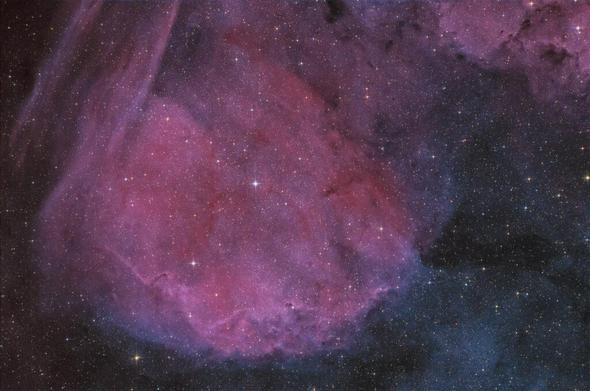 astrofotografie, astronomie, astronomy, astrophotography, b&w, black and white, bw, emission nebula, emissionsnebel, fotografie, gum, gum68, narrowband, photography, rcw, rcw133, schwarzweiß, scorpius, sh2, sh2-13, sharpless, sw