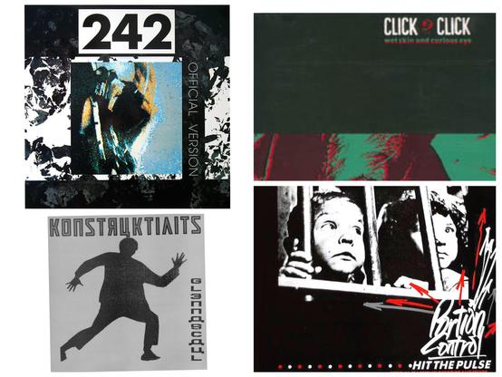 Decrass your hearing with vinyl records from Front 242 - Click Click - Portion Control - and Konstruktivits