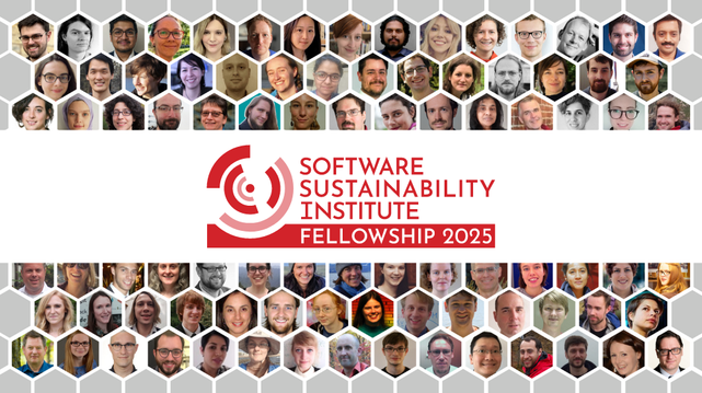 Fellows' collage, Fellowship 2025 logo