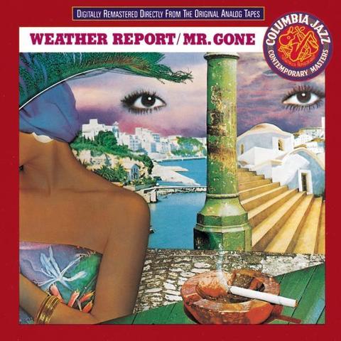 An image of the cover of the record album 'Mr. Gone' by Weather Report