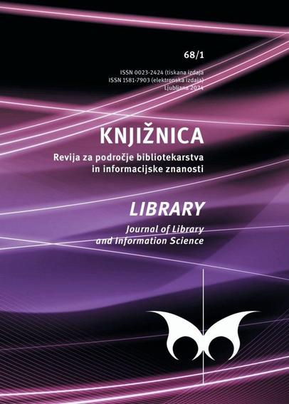naslovnica revije Knjižnica