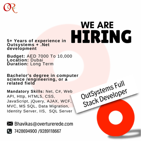 OutSystems Full Stack Developer