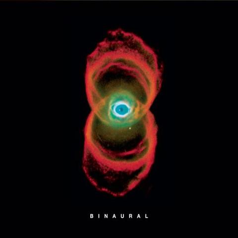 An image of the cover of the record album 'Binaural' by Pearl Jam