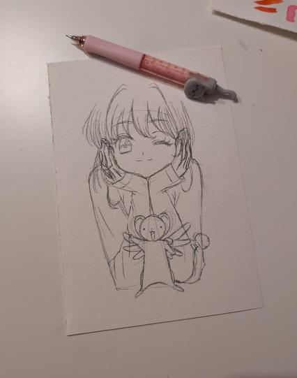 Inktober Day 9: Sun
Kero (and Sakura Kinomoto) - Card Captor Sakura

pencil sketch