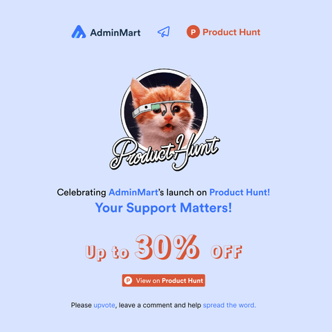 Producthunt adminmart launch