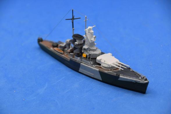 Scratchbuild Dutch Coast Defense Ship Admiral Kleurendrop 1/700 scale