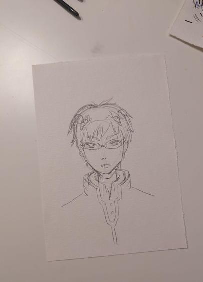 Inktober Day 12: Remote
Saiki Kusuo - The Disastrous Life of Saiki K

pencil sketch