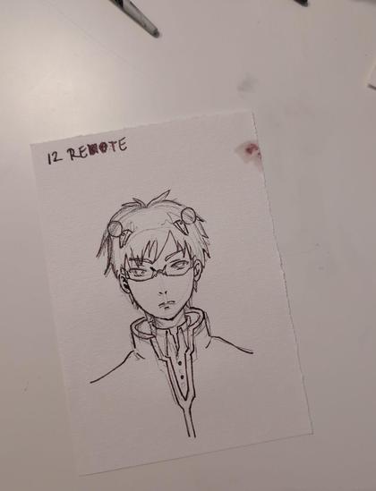 Inktober Day 12: Remote
Saiki Kusuo - The Disastrous Life of Saiki K

inked