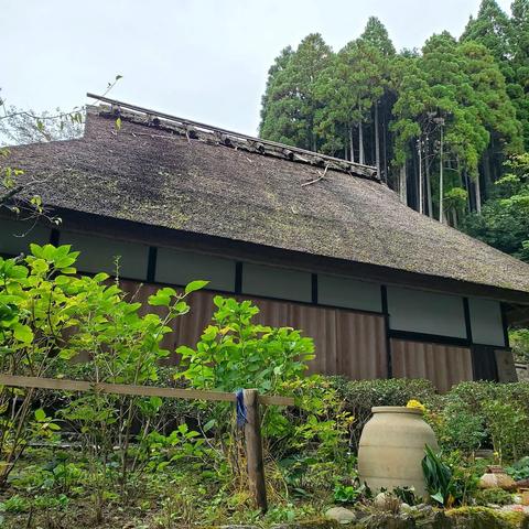 The home of Nagatani Soen, preserved in the heart of Yuyadani.