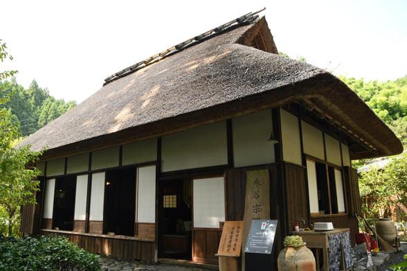 The home of Nagatani Soen, preserved in the heart of Yuyadani.