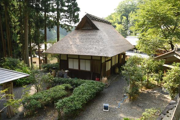 The home of Nagatani Soen, preserved in the heart of Yuyadani.