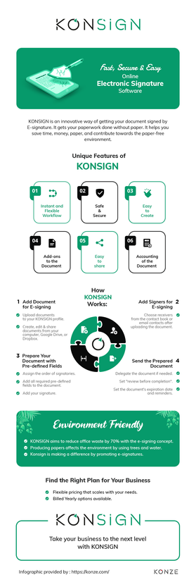 KONSIGN - Fast, Secure & Easy Online Electronic Signature