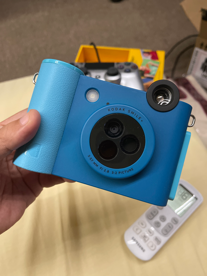 Kodak Smile+ camera in blue