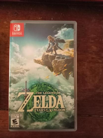 My copy of The Legend of Zelda Tears of the Kingdom 