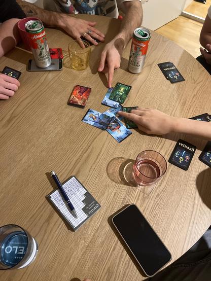 Angespannte Wizard-Partie!