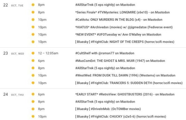 see event details at http://bit.ly/MastodonWatchParties