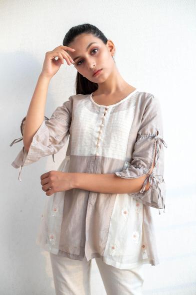 Chanderi Silk Dresses for Women Online