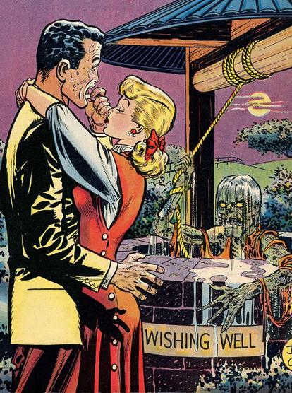 Johnny Craig's cover for The Vault of Horror, No. 18 (1951)