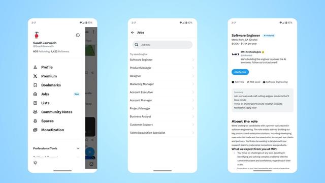 X screenshot