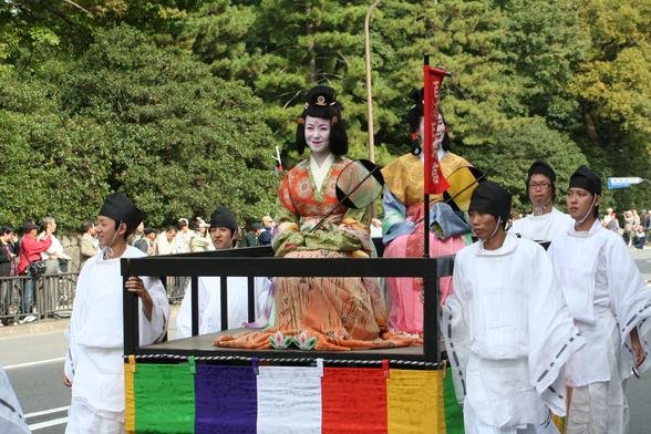The clothing created for the Jidai Matsuri was meticulously researched and recreated, using centuries old techniques.