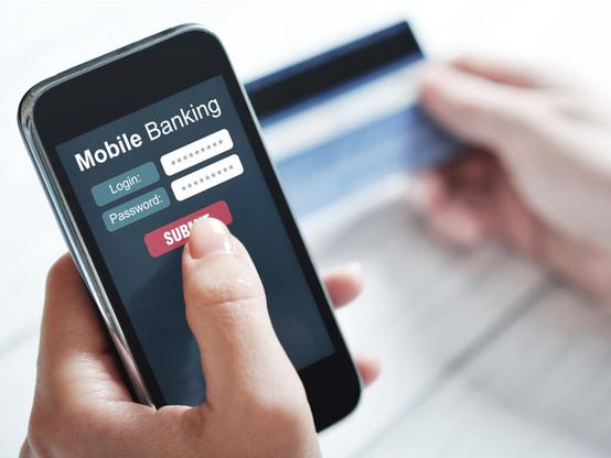 Mobile banking app